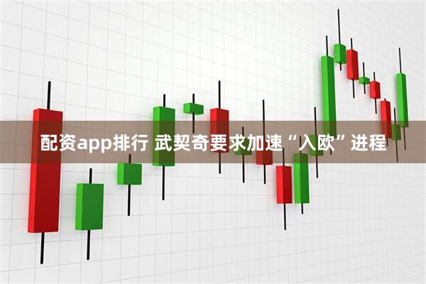 配资app排行 武契奇要求加速“入欧”进程