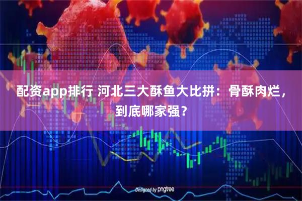 配资app排行 河北三大酥鱼大比拼：骨酥肉烂，到底哪家强？